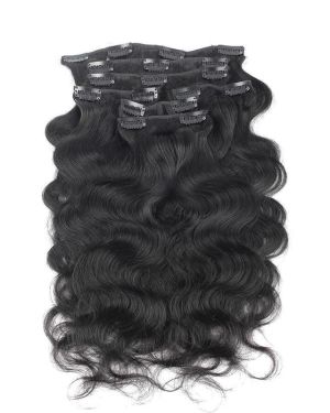 Clip-in Hair – Wavy – Natural color