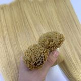 Flat-tip hair – Black and blonde color