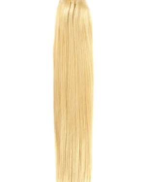 Weft hair – Bone straight – #613 Blonde color