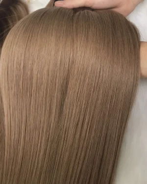 Weft hair – Bone straight – Light brown