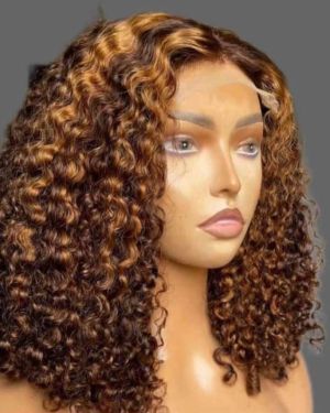 Wig – Curly – Piano color
