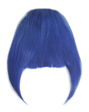 Clip-in Bangs – Light blue Color
