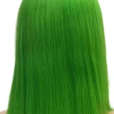 green_short_bob_wig