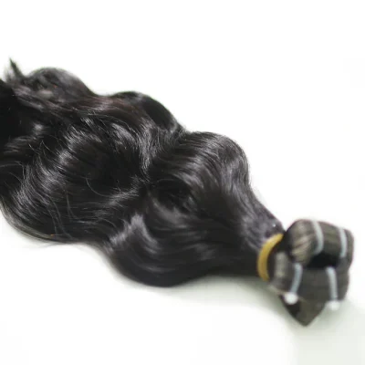 Weft hair – Loose wavy – Natural black