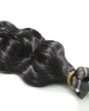 Weft hair – Loose wavy – Natural black