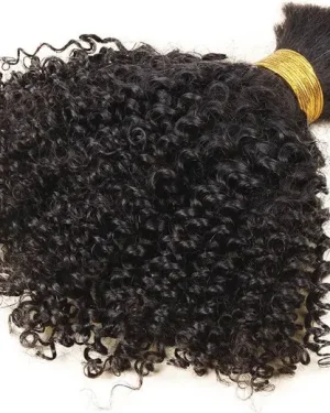 Bulk hair – Magic Curl – Black color