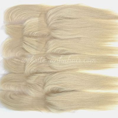 Closure – Bone straight – Blonde color