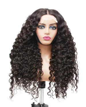 Wig – Curly – Natural color