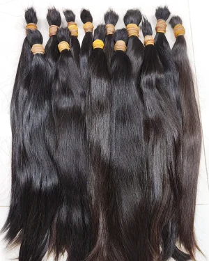 Raw Bulk Hair – Black and Brown color