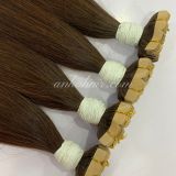 Tape-in hair – Bone straight – Natural color