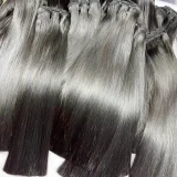 Weft hair – Bone Straight – Natural color