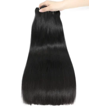 Weft hair – Bone Straight – Natural color