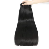 Weft hair – Bone Straight – Natural color