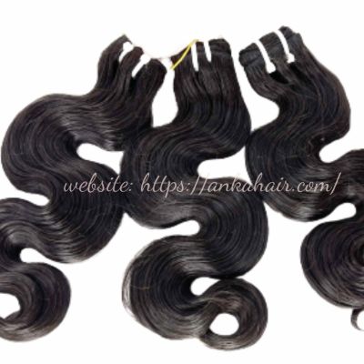 Weft hair – Body wavy – Natural color