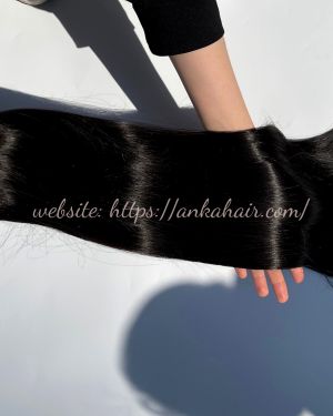 Bulk hair – Bone Straight – Natural color
