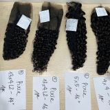 Wholesale HD Lace Curly Natural Color Vietnamese Human Hair Closure