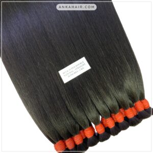 Bulk hair – Bone Straight – Natural color