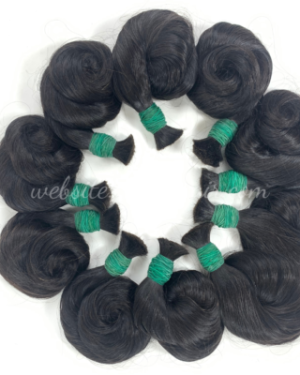Bulk hair – Magic Curl – Black color