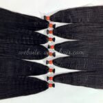 Bulk hair – Kinky Straight – Black color
