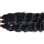 Bulk hair – Natural wavy – Natural color
