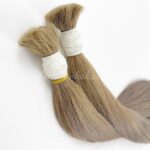 Bulk hair – Bone straight – Light brown color