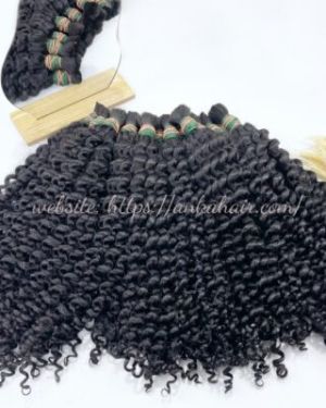 Weft hair – Pixie curl – Natural color