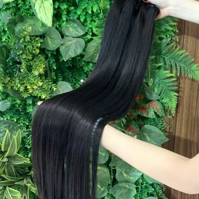 Weft hair – Natural Straight – Natural color