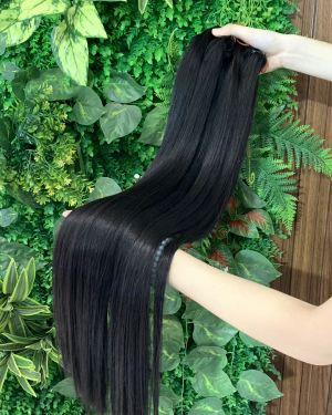 Weft hair – Natural Straight – Natural color