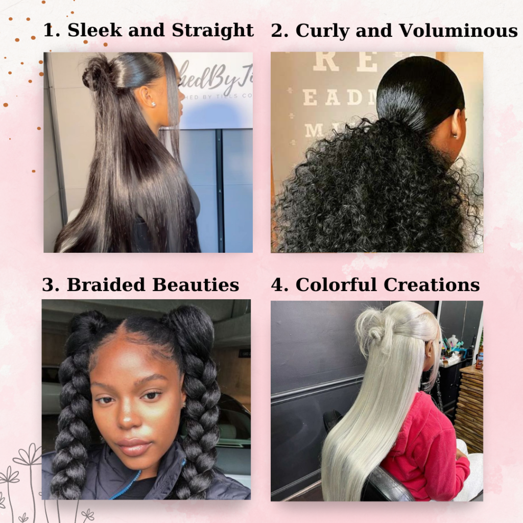 cute quick weave hairstyles
