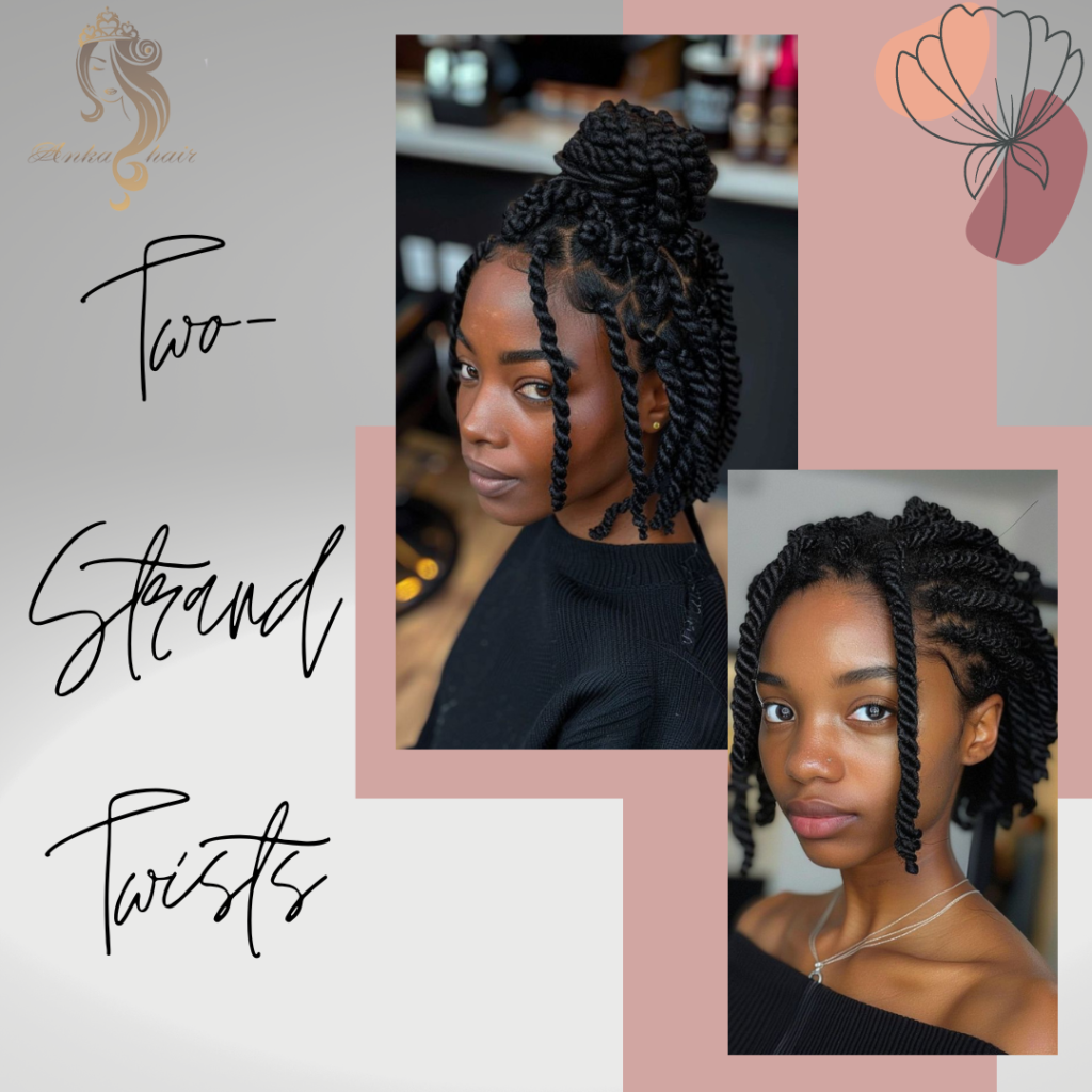 Two-Strand Twists hair