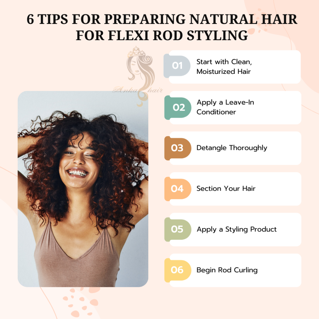 6 Tips for Preparing Natural Hair for Flexi Rod Styling