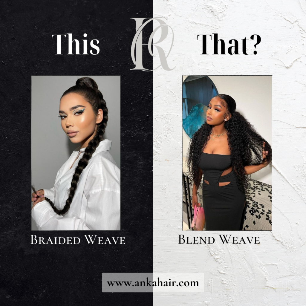 Different types of weave hair