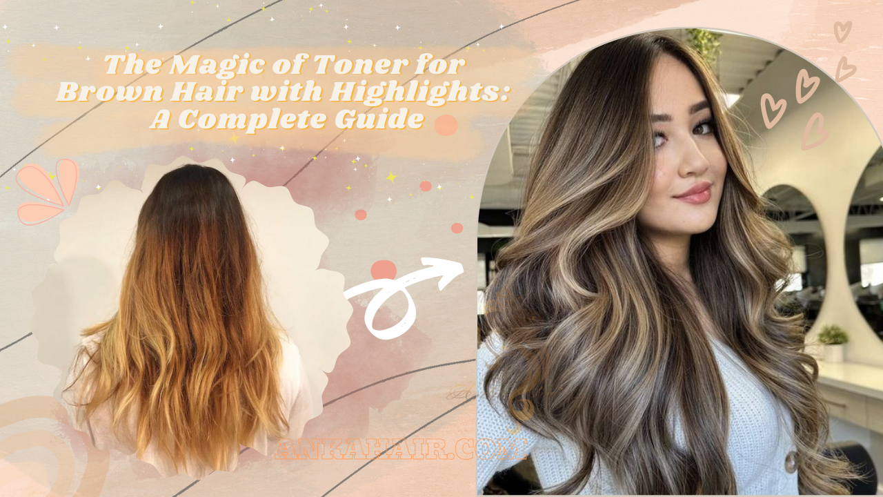 The Magic of Toner for Brown Hair with Highlights: A Complete Guide - Anka  Hair