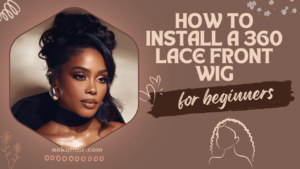 how to install a 360 lace front wig for beginners