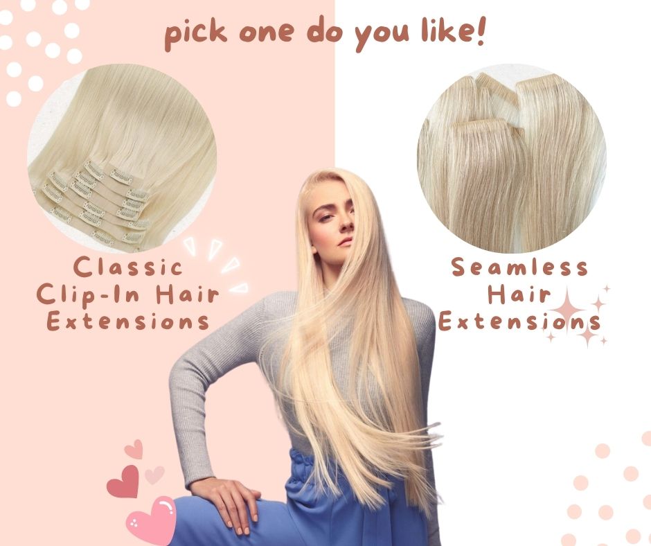 What you know about the Seamless and Classic Clip-in Hair Extensions