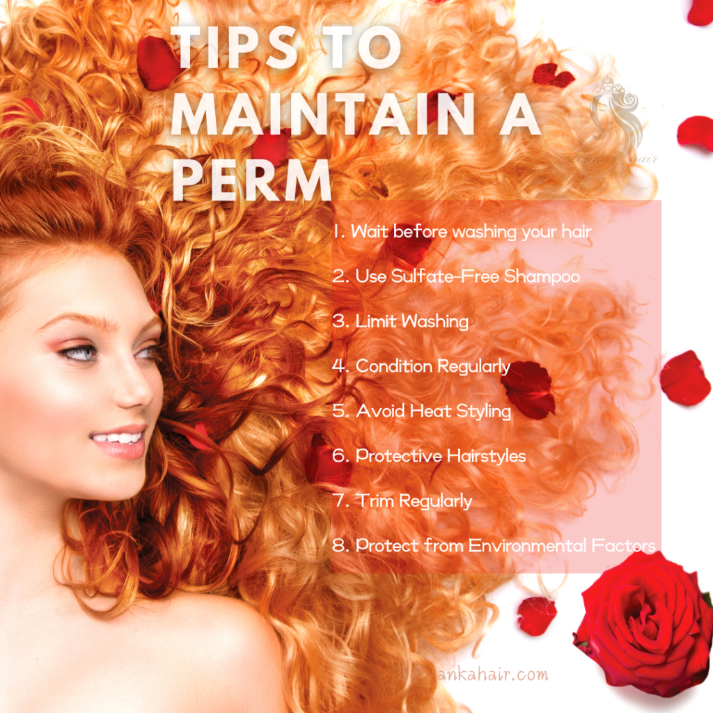Tips to maintain a perm