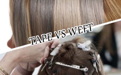 Weft hair or Tape-in hair: Which is the best hair extension?